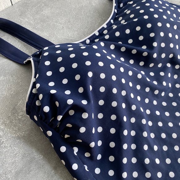 Lands End Tankini Top sz 6 - Picture 6 of 6